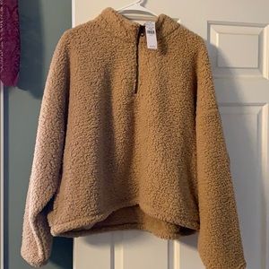 American Eagle Sherpa hoodie